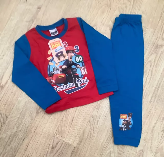 POSTMAN PAT BOYS Pyjamas Pat Jess 1 5 Years Long Sleeved Gift